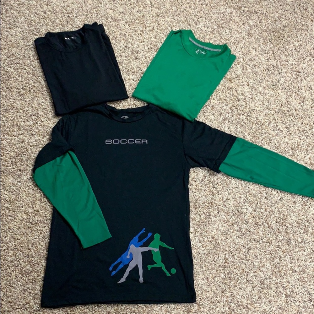 Lot of 3 shirts soccer